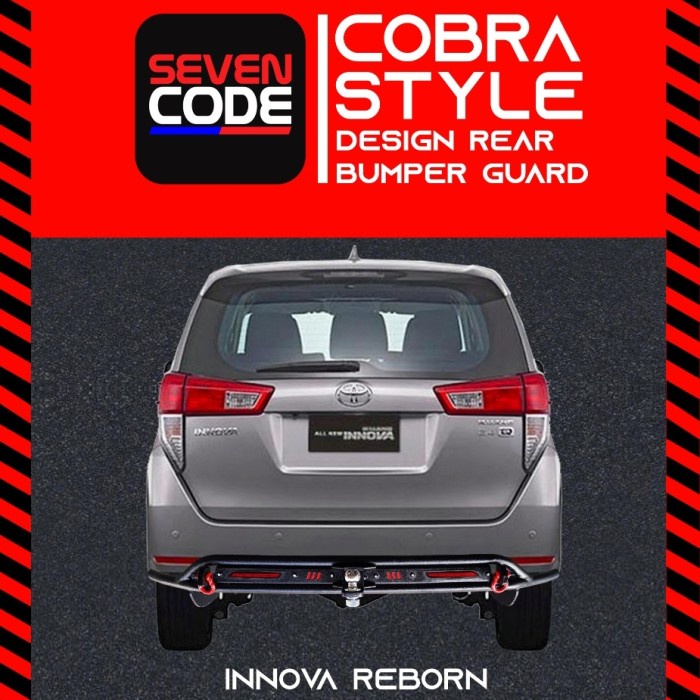 Terlaris Derek New Pengaman Belakang Towing Bar Cobra Style All New Innova Reborn