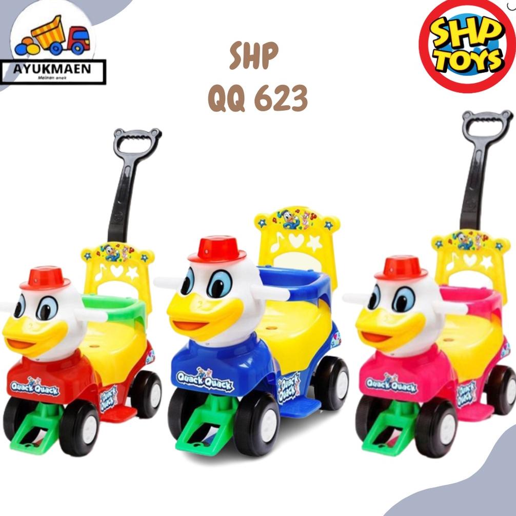 Mainan Anak Mobil Mobilan Duduk Dorong Bebek Duck QQ 623 - SHP Toys