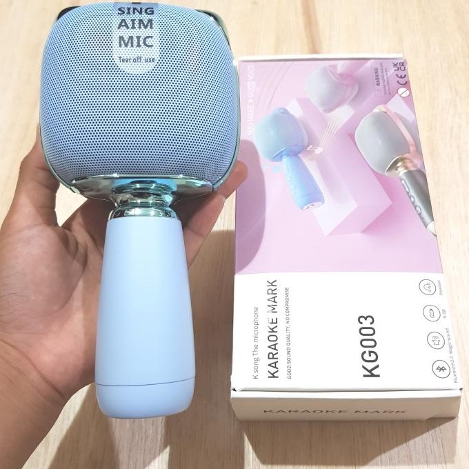 Kids Microphone Wireless Speaker Mainan Karaoke Anak