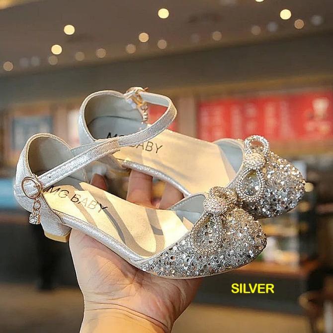 Sepatu High Heels Anak Perempuan Blinky Ribbon