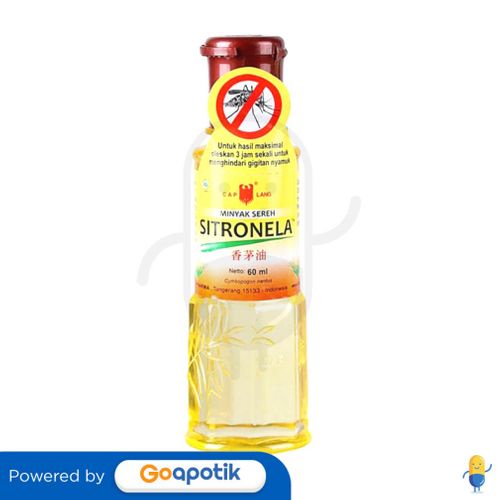 Cap Lang Minyak Sereh Sitronela 60 Ml