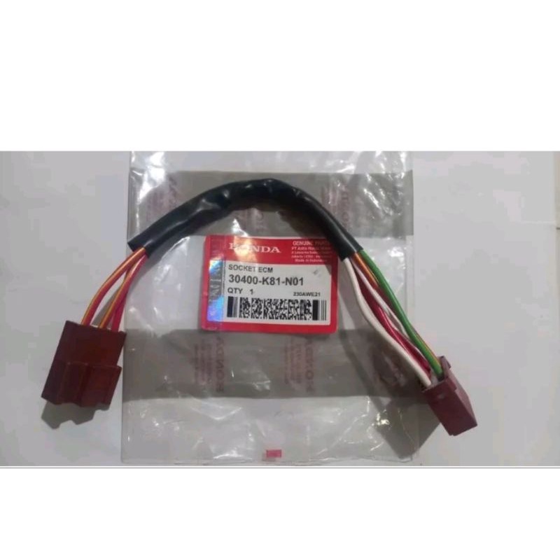 SOKET ECU BEAT FI SOKET KABEL ECU BEAT FI ESPI ASLI HONDA K81 BEAT POP ESP