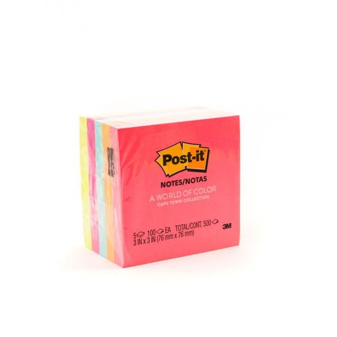 

WEIN SHOP - 3M Post-it 654-5PK Notes Neon colour