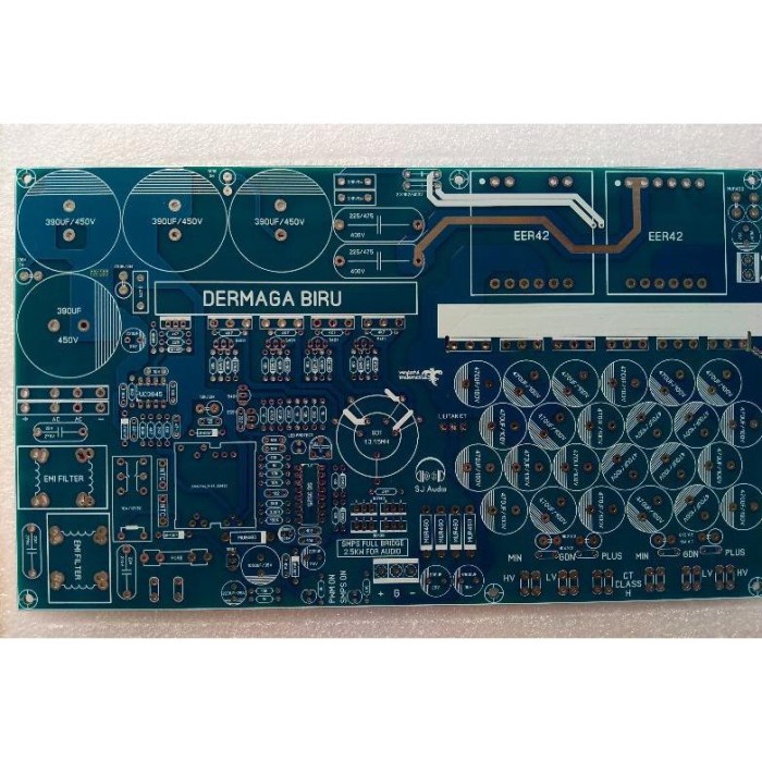 PROMO PCB SMPS FULLBRIDGE DUAL OUT 2500W Class H BERKUALITAS