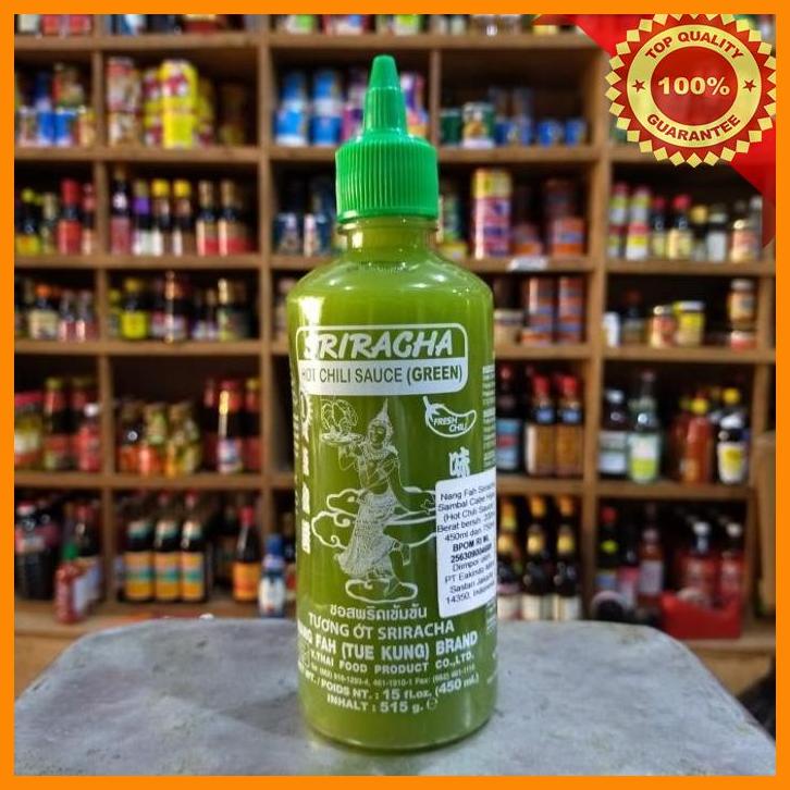 

(SUHA) NANG FAH SRIRACHA SAMBAL CABE HIJAU (HOT CHILI SAUCE) 515GR