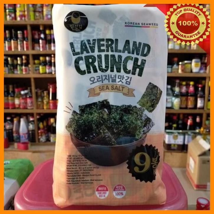 

(SUHA) MANJUN LAVERLAND CRUNCH SEA SALT 4.5GR*9PCS