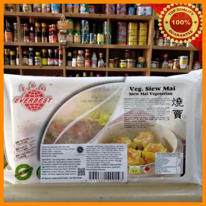 

(SUHA) EVERBEST VEGETARIAN SIEW MAI 250GR