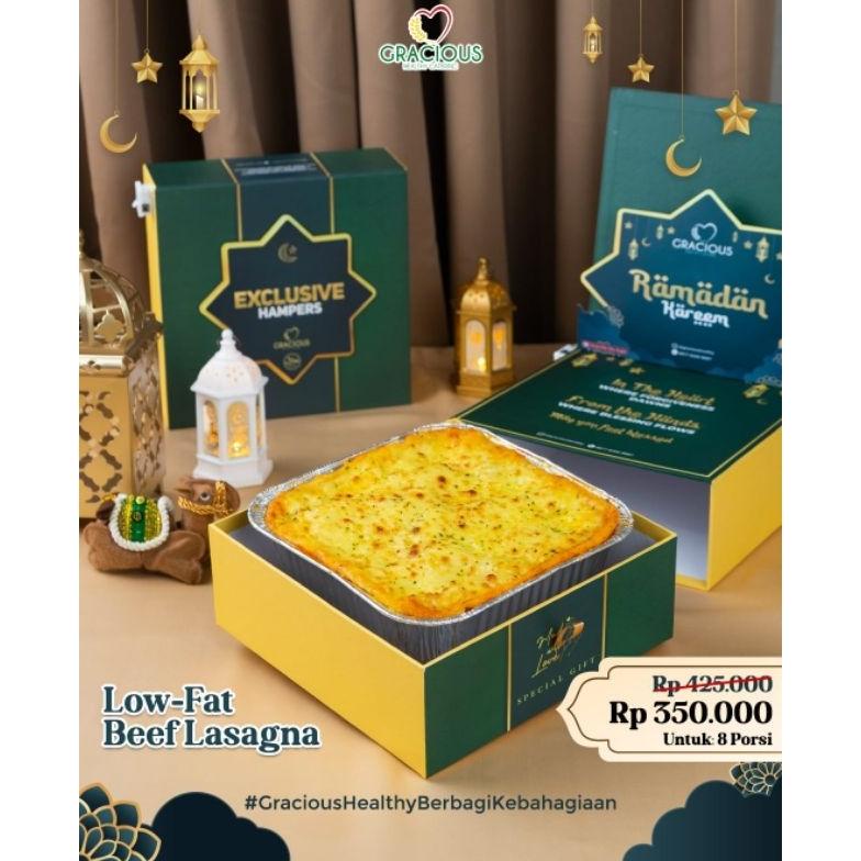 

Low-Fat Beef Lasagna[Ramadhan Hampers] Best Seller