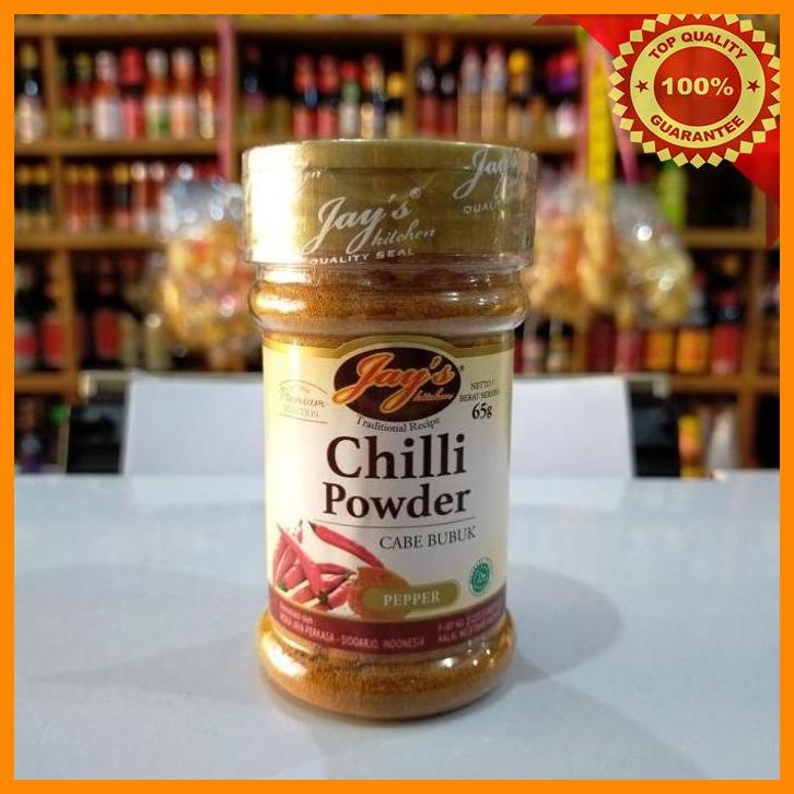 

(SUHA) JAY'S PEPPER CHILI POWDER/ CABE BUBUK 65GR
