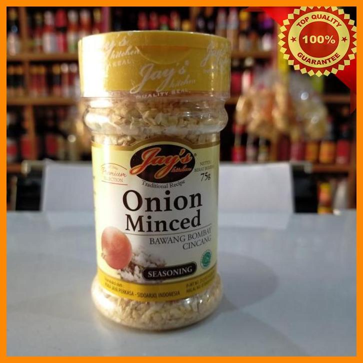 

(SUHA) JAY'S SEASONING ONION MINCED/ BAWANG BOMBAY CINCANG 75GR