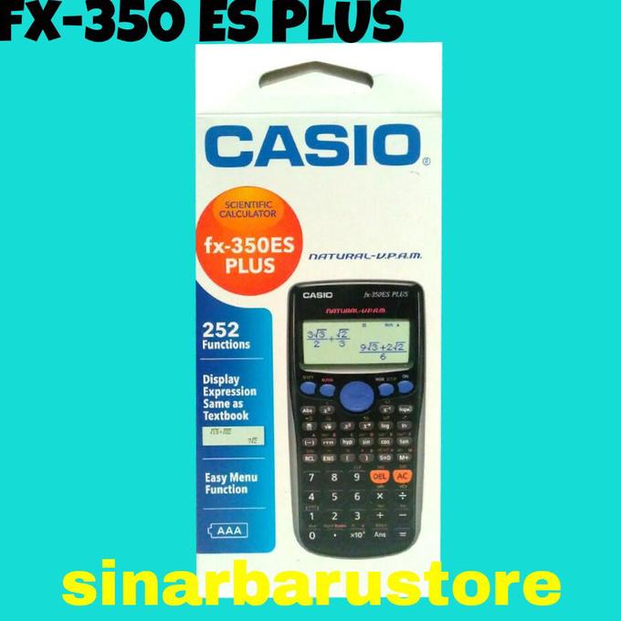

KALKULATOR SCIENTIFIC-Sin Cos CASIO FX 350 ES PLUS ORIGINAL