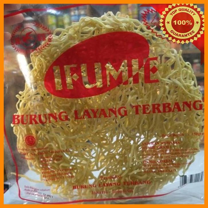 

(SUHA) IFUMIE/ MIE KERING CAP BURUNG LAYANG TERBANG 150GR (BESAR)