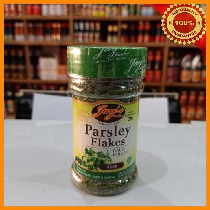 

(SUHA) JAY'S HERB PARSLEY FLAKES/ DAUN PARSLEY 20GR