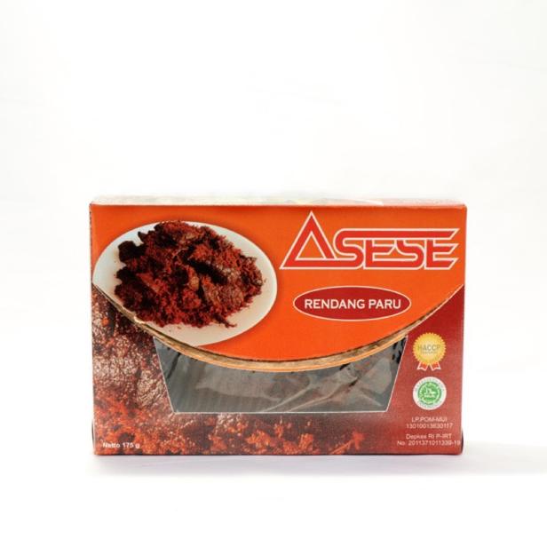 

Rendang Paru Kering Asese 175 gram Best Seller
