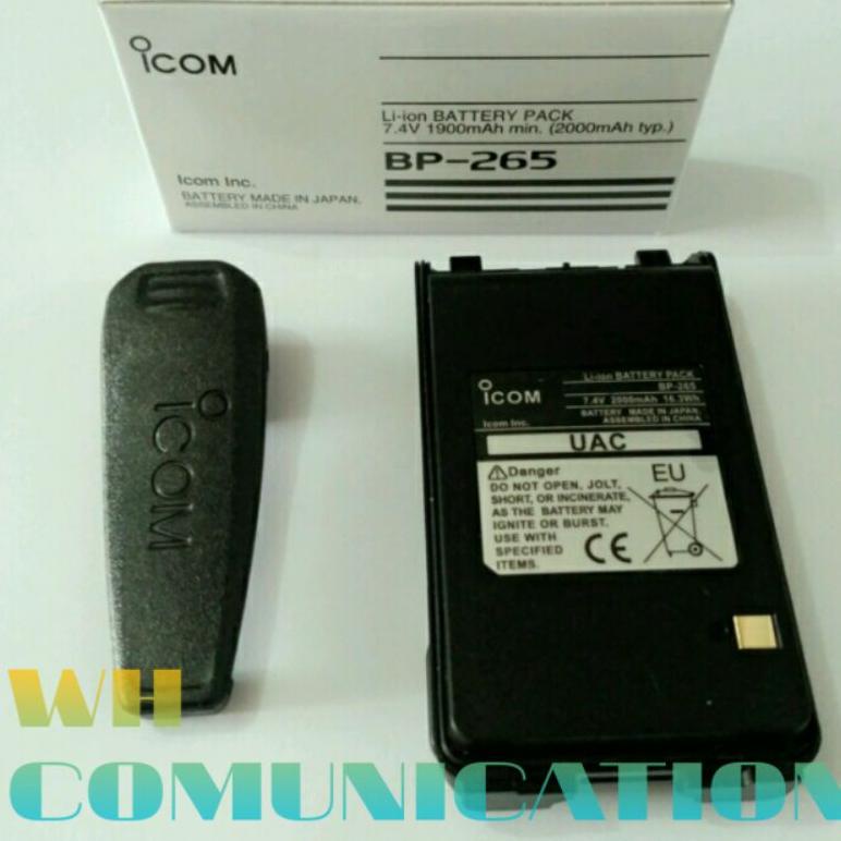 Terbaru Battrey Ht Icom Ic-V80 Bp-265
