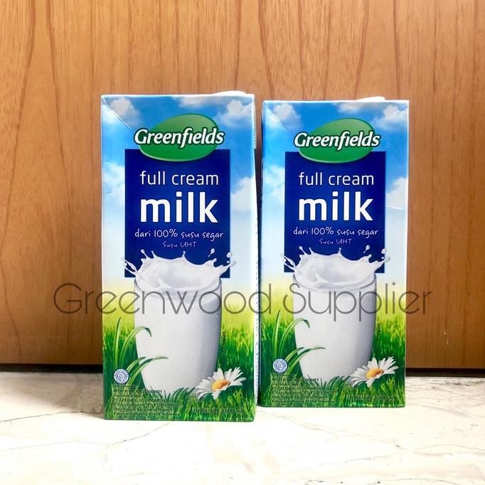 

Greendields - Susu UHT Full Cream 1 Karton (GOJEK/GRAB) hen02