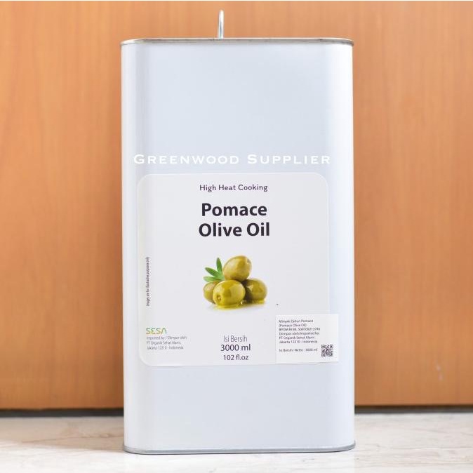 

Sesa Pomace Olive Oil / Minyak Pomace - 3 Liter hen02