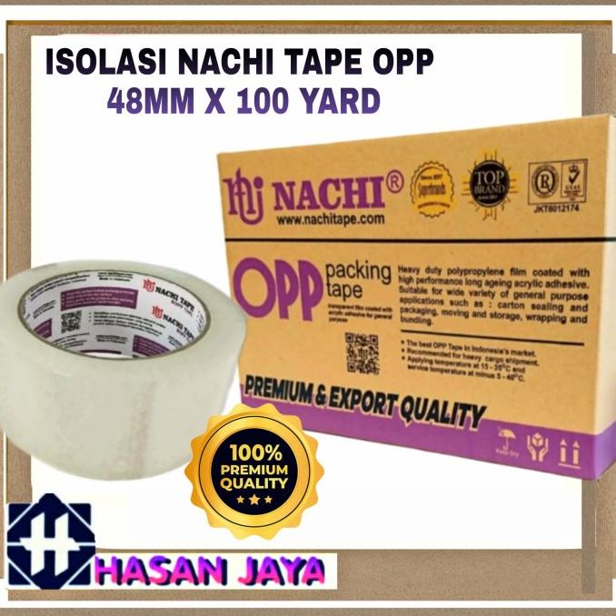 

:0:0:0] lakban bening NACHI opp 2 inch 100 yard original