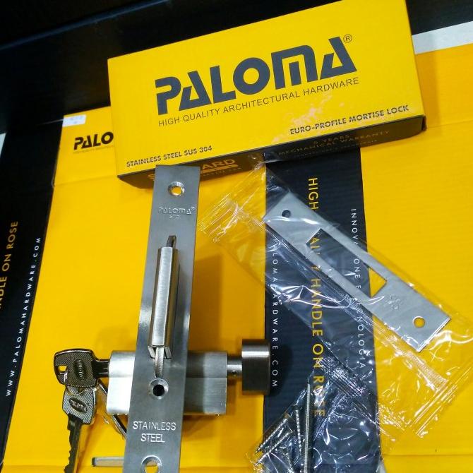 Kunci Set Pintu Sliding Geser Paloma Clp494+Mlp222