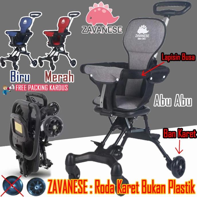 Zavanese Stroller Baby Kereta Dorong Balita Lipat Magic Stroller