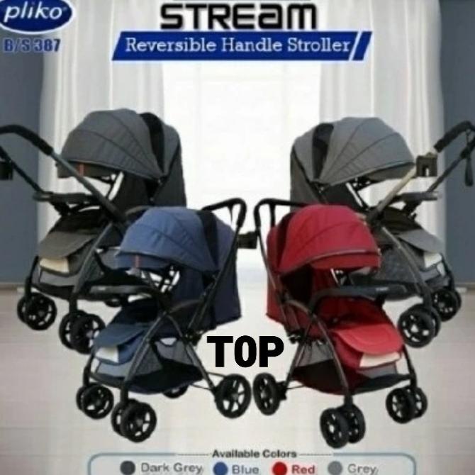 Stroller Pliko Stream 387 Kereta Dorong Bayi