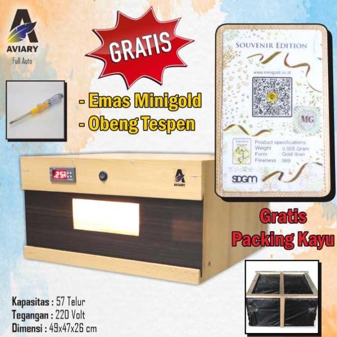 Terbaru  Mesin Penetas Telur Aviary 50 Kapasitas 50 Telur Ready
