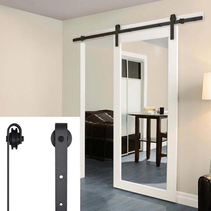 Rel Pintu Geser Industrial Barn Door Sliding Rel Pintu Sleding