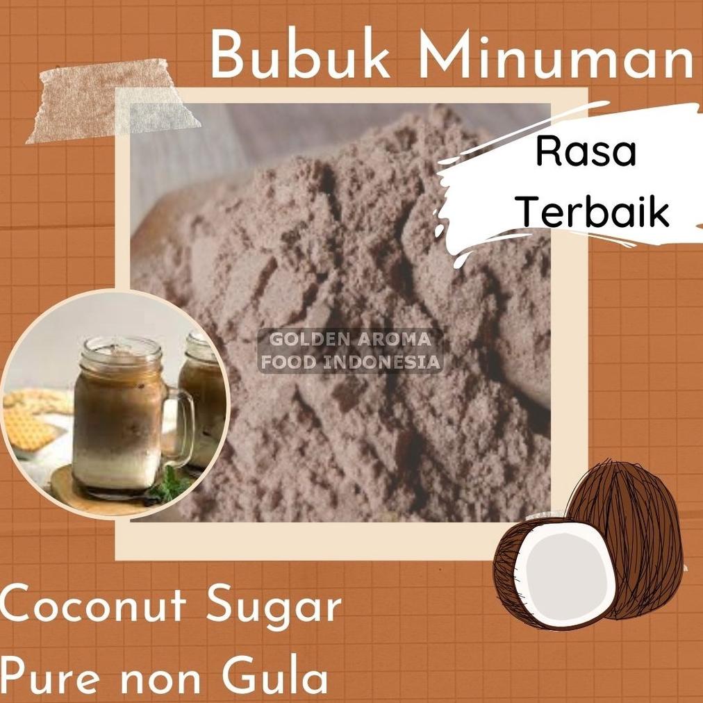 

JUAL Bubuk Minuman Gula Kelapa NON GULA 1 Kg Termurah Terdekat Serbuk Minuman Rasa Coconut Sugar 1 Kg Drinking Powder Premium Boba Kekinian Aneka Rasa Ori Grosir Cod Instan Murah Reguler Termurah Terlaris Terenak Halal Enak Aman Boba Bubble Drink GAFI