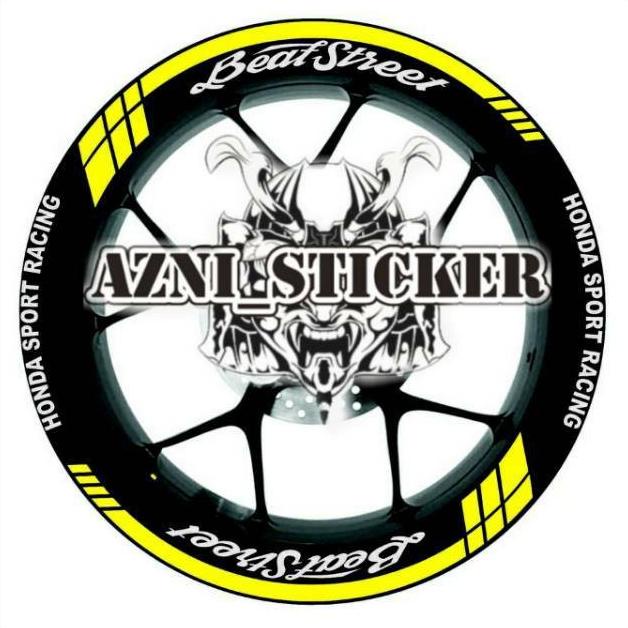SEPEDA MOTOR AKSESORIS SEPEDA MOTOR STIKER BEAT STREET STIKER BEAT