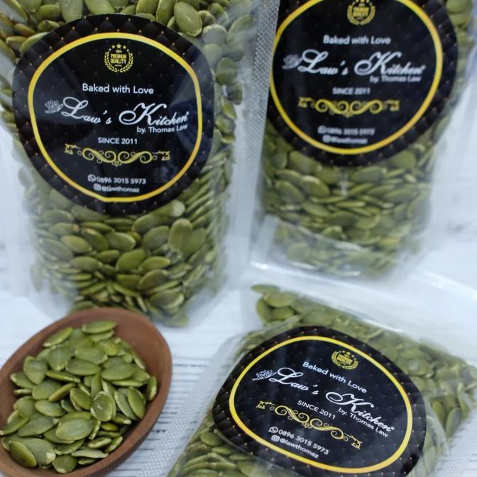 

kuaci labu warna hijau . pumpkin seeds 1 kg kualitas terbaik super