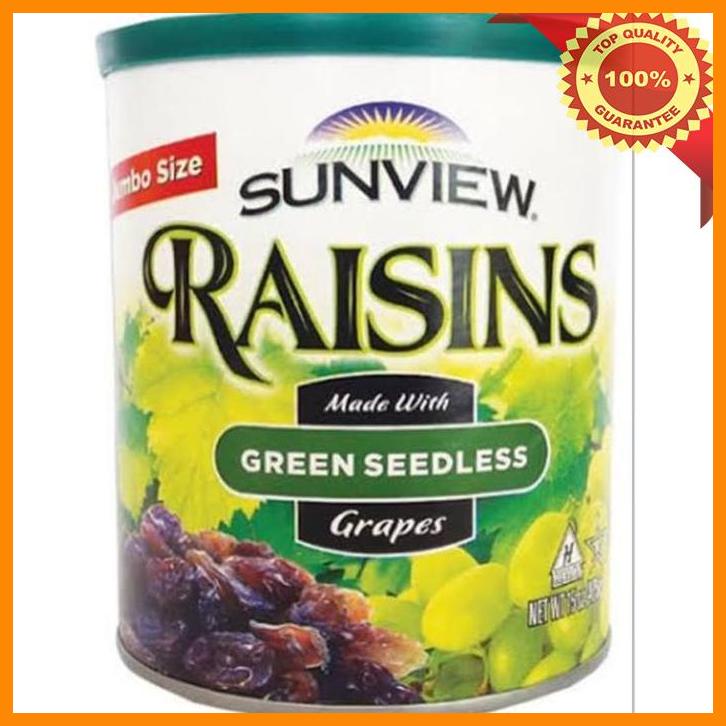 

(KSKS) SUNVIEW RAISINS GREEN SEEDLESS 425 G