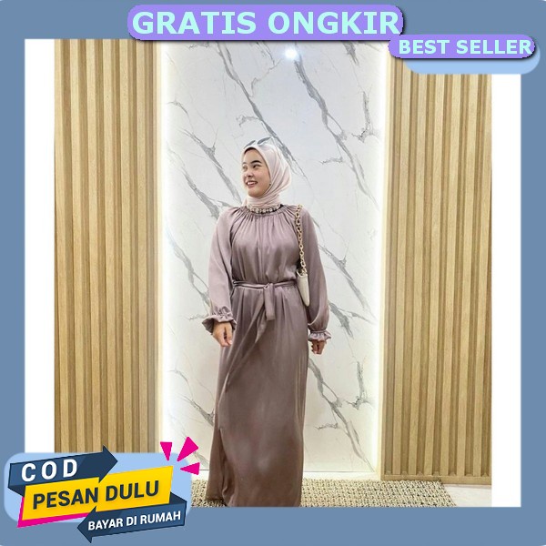 Atasan Perempuan Gamis Satin Gsmis Rayon Terlaris Terbaru Baju Wanita Polos Games Viral Termurah Gam