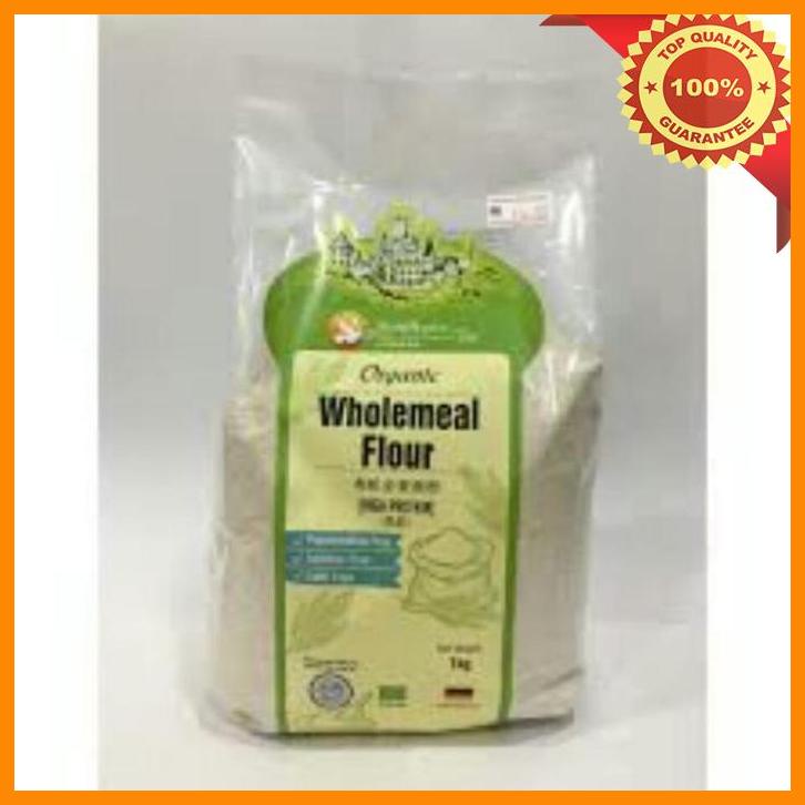 

(KSKS) HEALTH PARADISE ORGANIC WHOLEMEAL FLOUR( HIGH PROTEIN) 1 KG