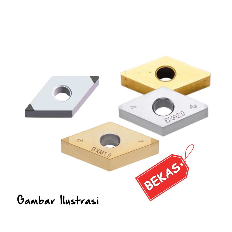 Insert DNMG15 CBN Insert CBN DNMG15 Holder Bubut Insert Bubut DNMG15 Insert DNMG 15 Insert Bekas