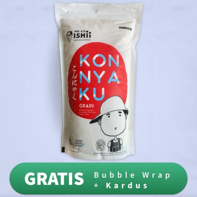 

beras shirataki konnyaku rice kering 1kg