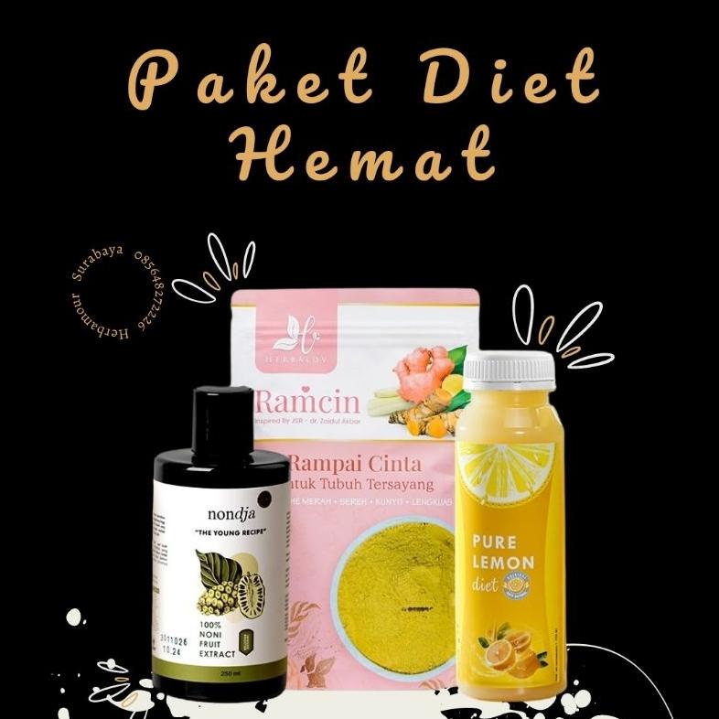 

[FREE BIMBINGAN DIET] HERBALOV PAKET HEMAT DIET BY MAMALYN PELANGSING MENGECILKAN PERUT BUNCIT Best Seller