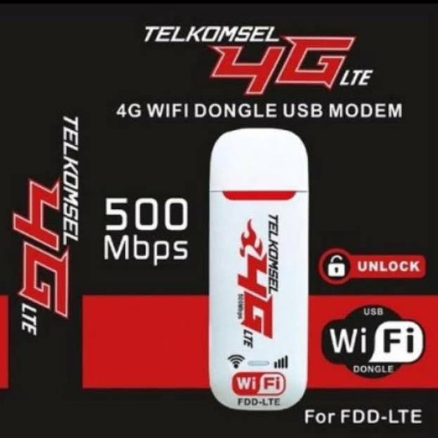 MURAH Modem Wifi 4G Wingle USB Mifi All Operator 500Mbps