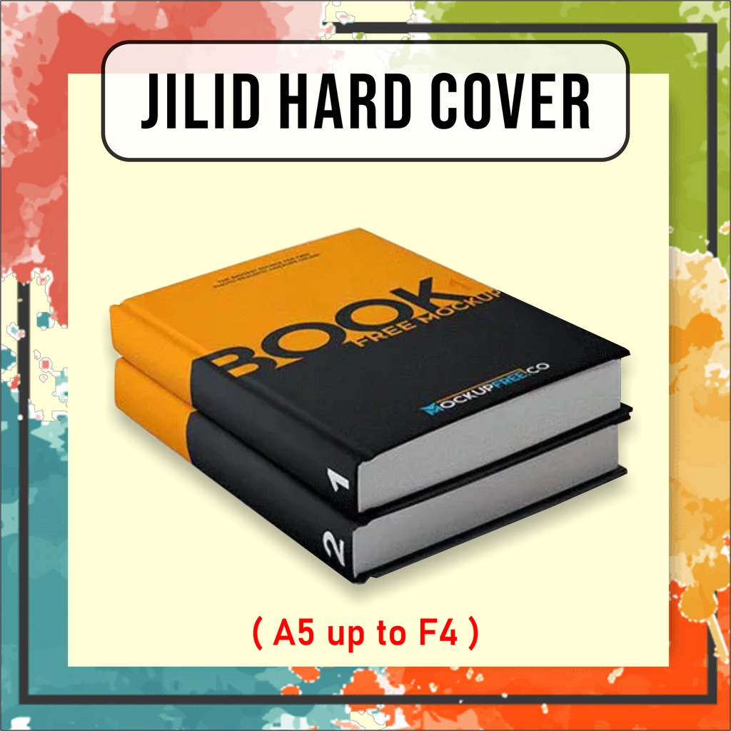 

JILID HARD COVER (Ukuran A5 up to F4)