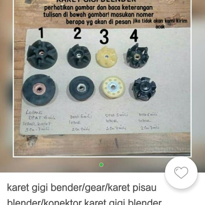 Gigi Karet Blender Philips ratele992 Ayo Order