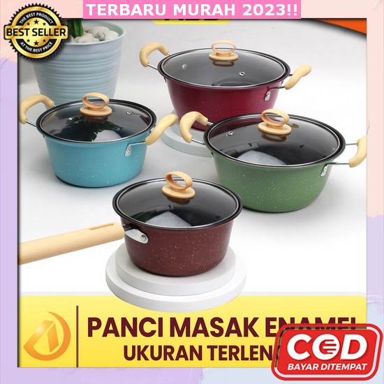 Alat Masak Panci Panci Kukus Kuah Banyak Ukuran Murah Panci Set Lengkap Bahna Tebal Anti Lengket Pan