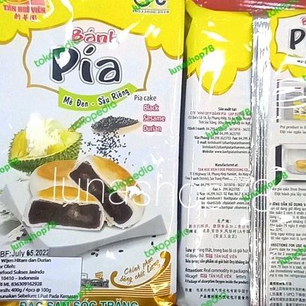 

;&;&;&;&] Bakpia wijen hitam & durian Tan Hue Vien Banh Pia 400g
