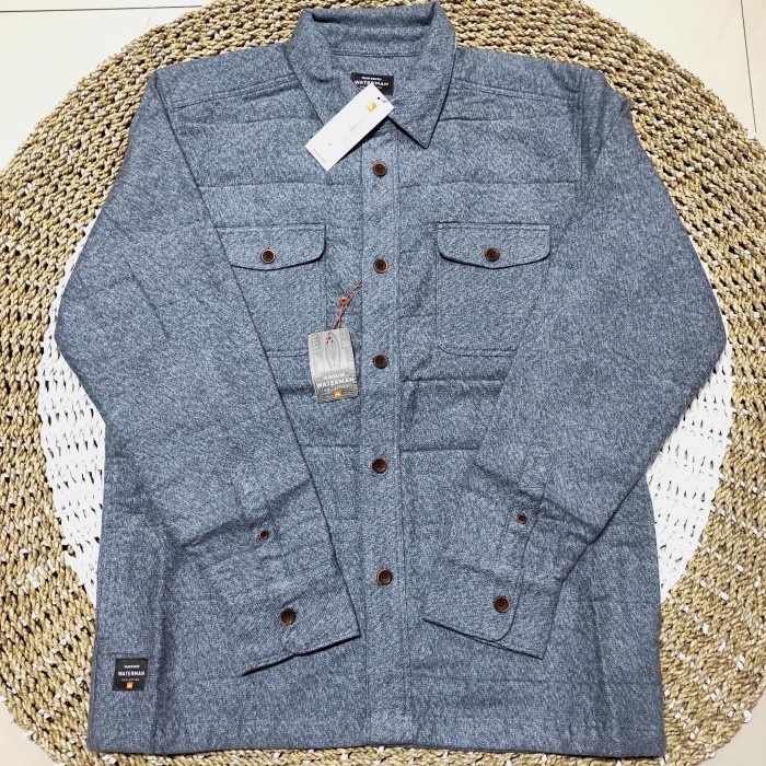 Kemeja Flanel Quiksilver Original A+