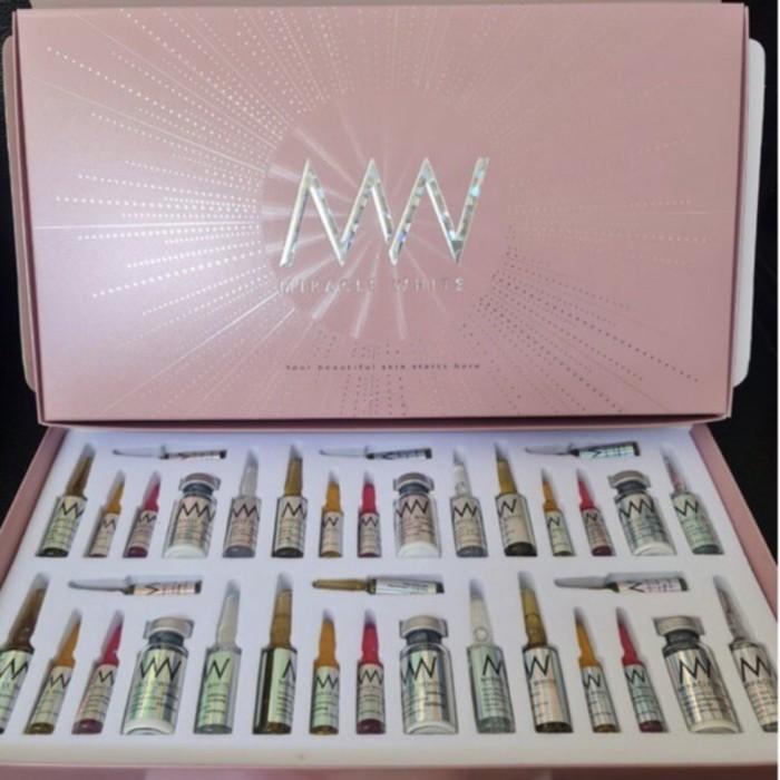 Powerbank Miracle White Glow Box Pink