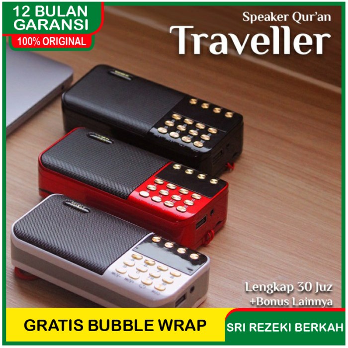 Speaker Murottal Murotal AlQuran Quran 30 Juz Traveller Al-Akram