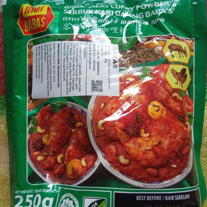 

^^^^^] babas meat curry powder 250gr serbuk kari