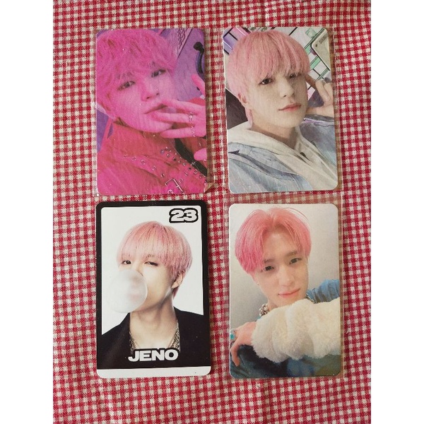 JENO LEE NCT DREAM PC PHOTOCARD MD OFFICIAL GOODS GLITCH MODE DREAM VIBE HOT SAUCE