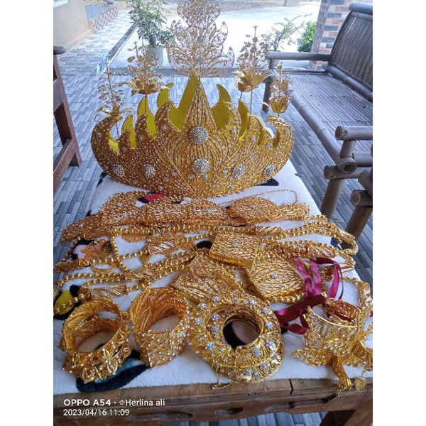 siger trap crom emas cewek+acc