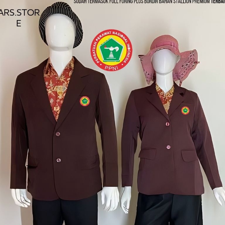 ➭ Setelan Jas Blazer PPNI Pria & Wanita/Jas Blazer PPNI Pria/Jas Blazer PPNI Wanita Rok&Celana €