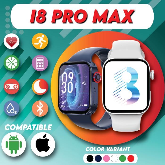 Best Seller Smartwatch I8 Pro Max Series 8 Games Kalkulator Telpon Ganti Wallpaper