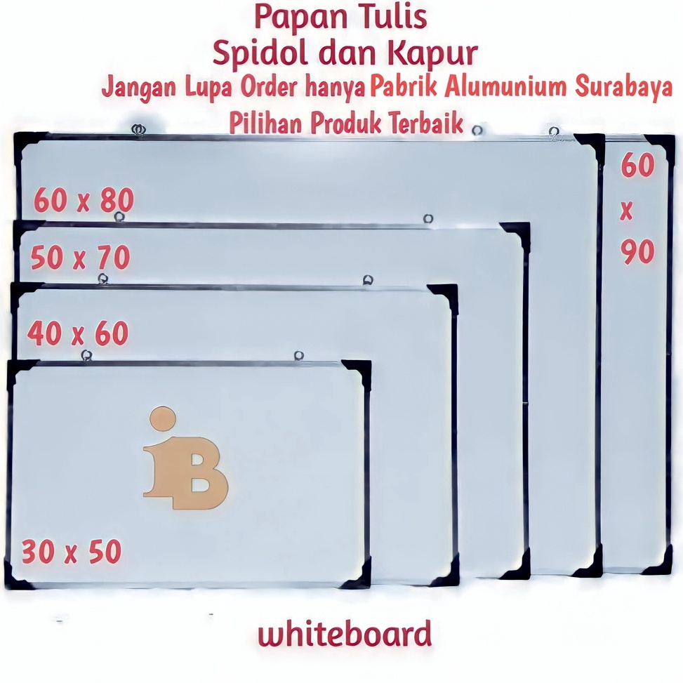 

Terlaku.../ Papan Tulis / White Board Murah Berkualitas / Papan Tulis Spidol Dan Kapur / White Board High Cuality